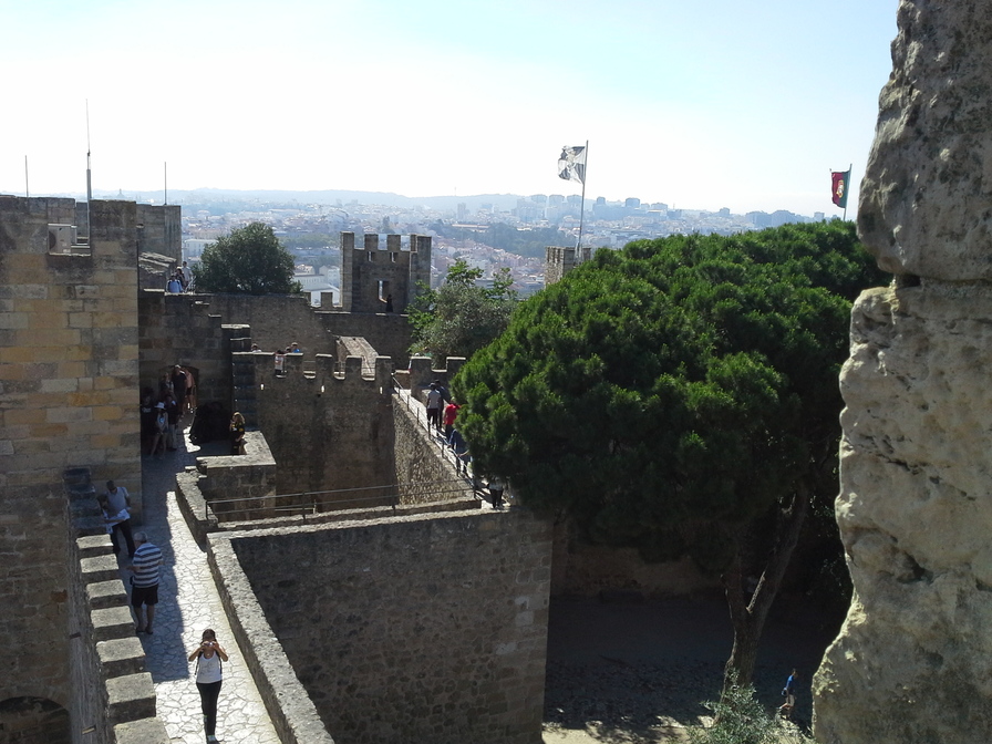 Castelo de São Jorge, em Lisboa